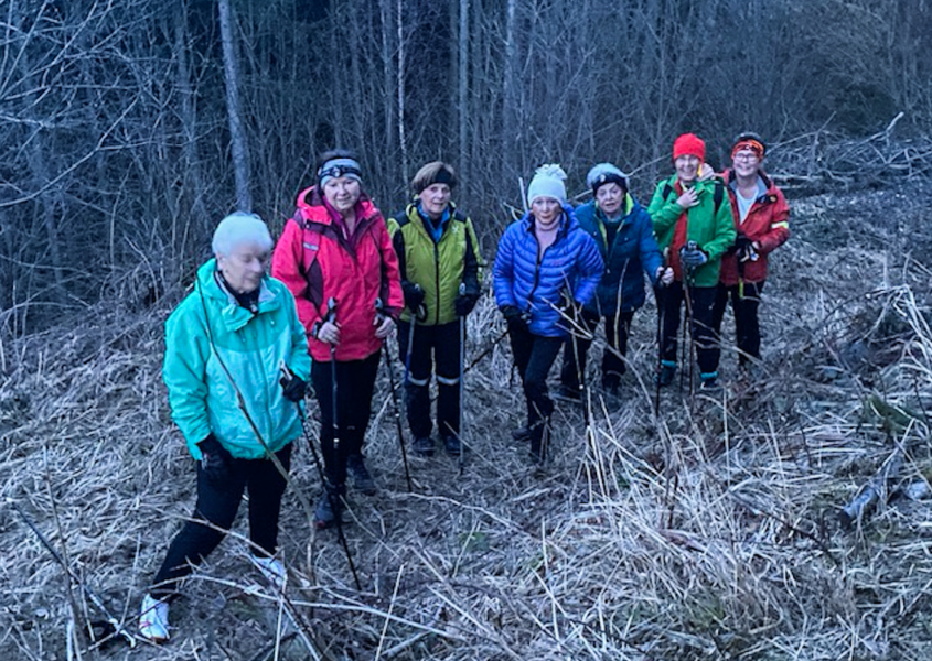 Nordic Walking Gruppe-Februar-2024